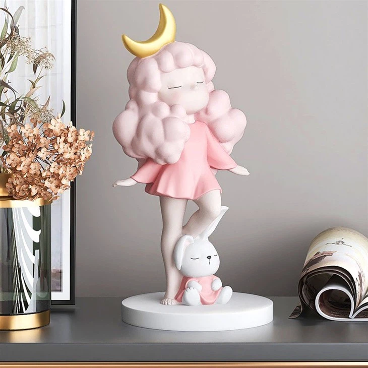Moon Girl And Bunny Statue