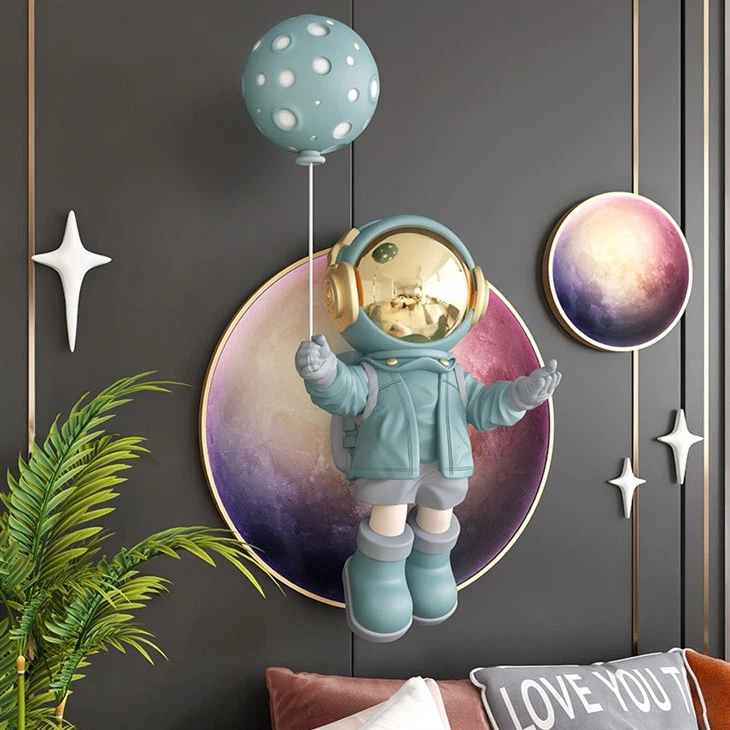 Starry Astronaut Painting